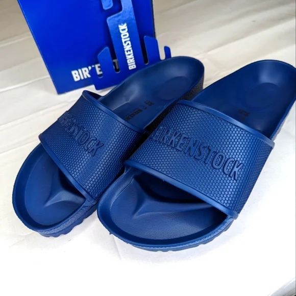 Birkenstock Shoes Birkenstock Barbados Eva Navy Sandals Poshmark